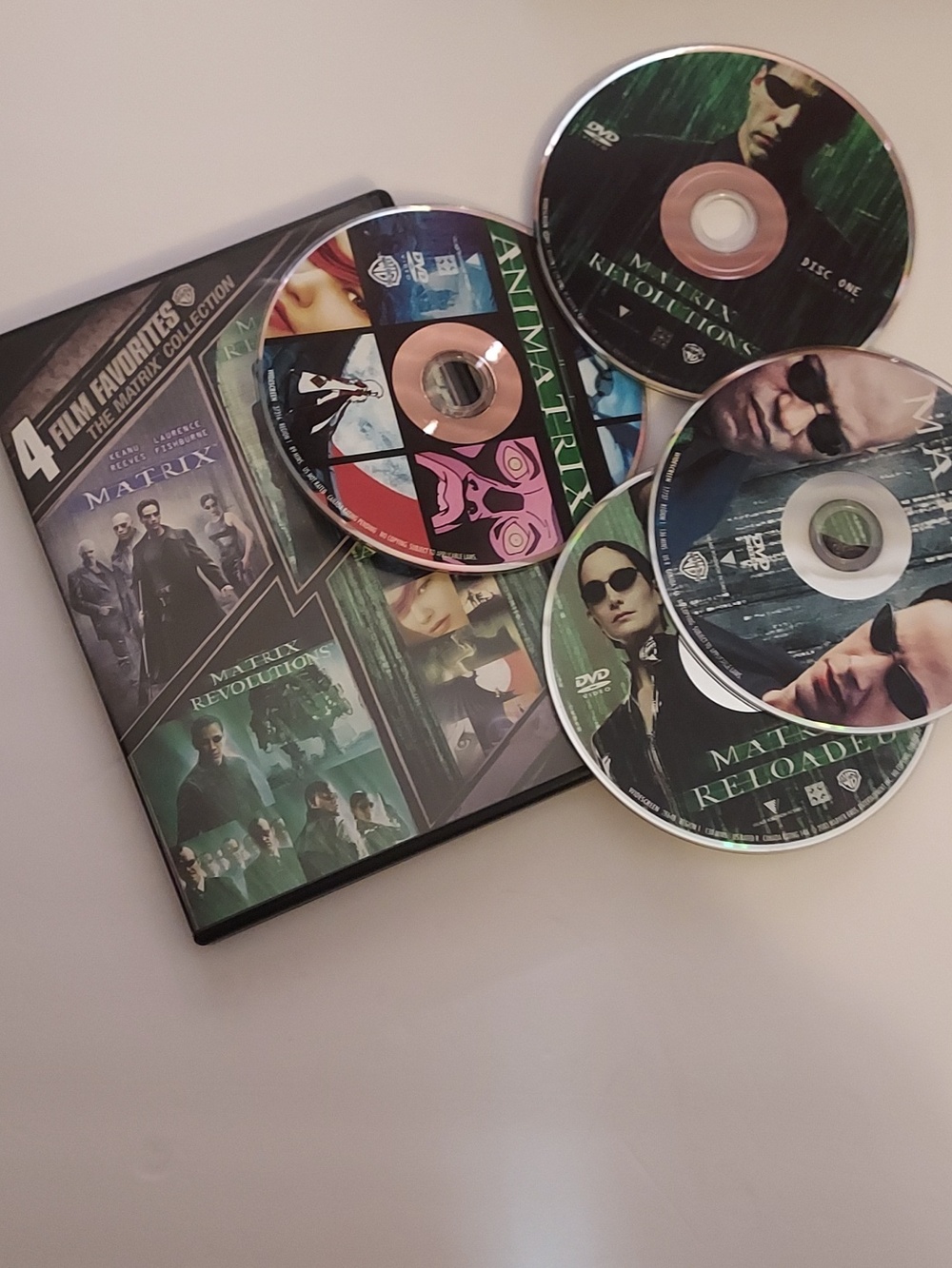 The Matrix Collection 4 DVD Set